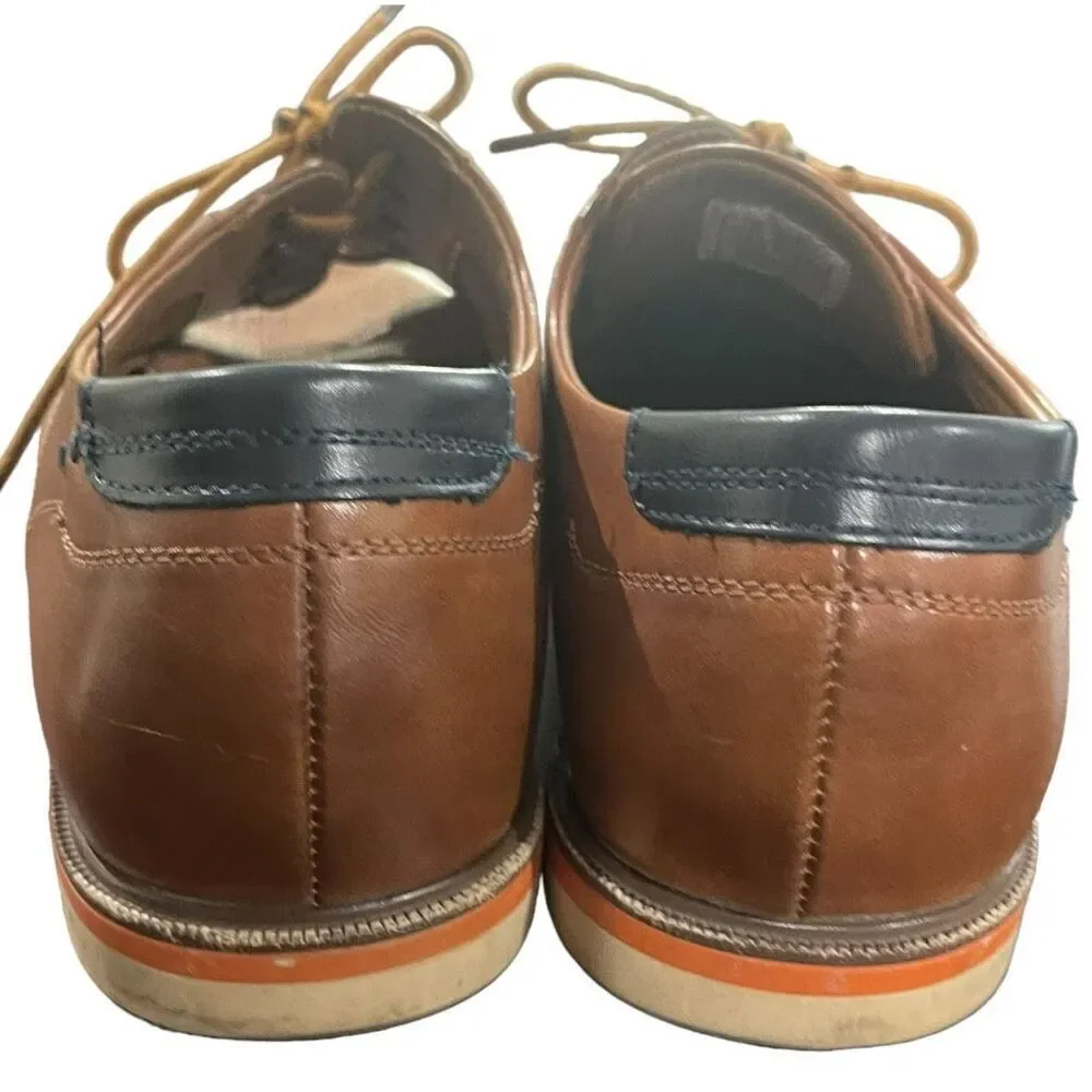 Bruno‎ Marc Tobacco Brown Oxford Shoes - Men’s Size 13